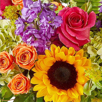 Vibrant Greetings Bouquet –  Janette Florists Inc, Windsor ON