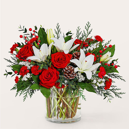 Best in Snow Bouquet –  Janette Florists Inc, Windsor ON
