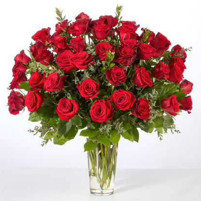 Forever Yours Fifty Stem Red Rose Bouquet –  Janette Florists Inc, Windsor ON
